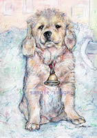 Joy - a Golden Retriever - Laidman Dog Print